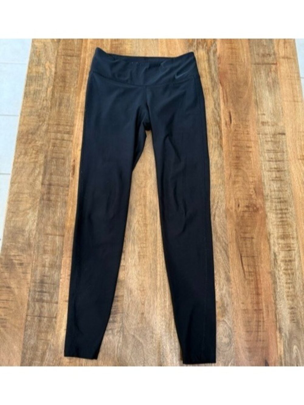 Nike Dri FIT Women s Black Athletic Leggings Small Power Gym Yoga Run 802954-010